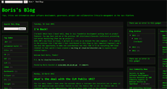 Desktop Screenshot of blog.boriskuschel.com